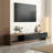 Quoint Extendable TV Stand with 3 Drawers (71"-100") - Modern Freestanding Stand for 80+ Inch TVs, Premium MDF, Wear-Resistant Tabletop, Interchangeable Left/Right Installation-1933477691