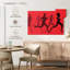 Tapis de couloir rouge Sireci-107850792