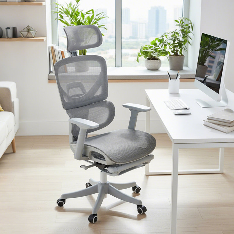 Office Chair, Grey