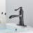 Single-Hole Single-handle Bathroom Faucet with Drain Assembly-87393881