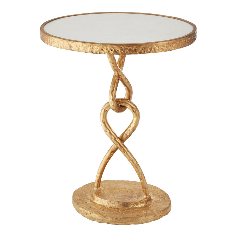 Loop De Loop Table-Gold Leaf