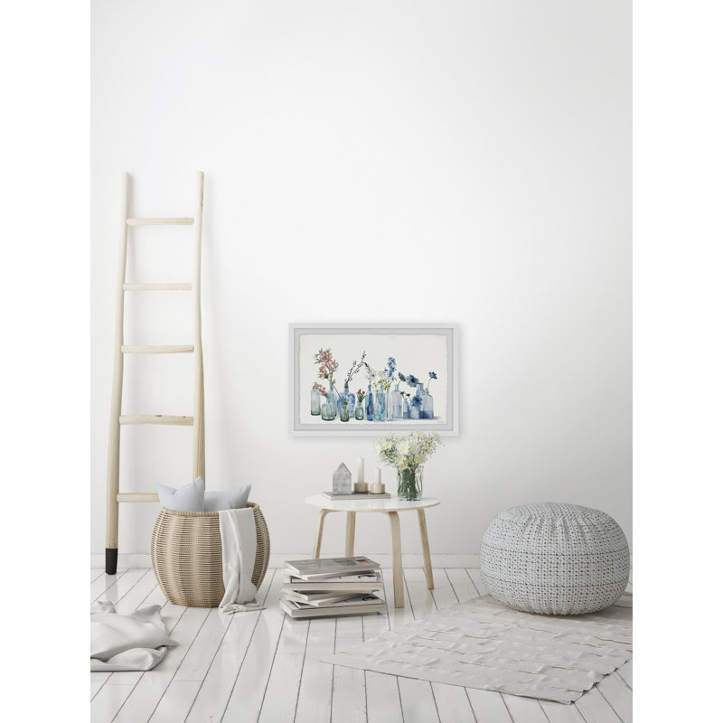A Bottle Garden 1 Piece Single Picture Frame Painting, 20 cm H x 30 cm W