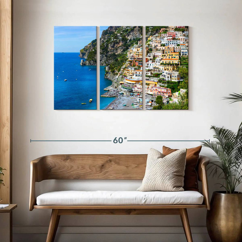 Gillard Breathtaking Amalfi Coast, 28" H x 45" W