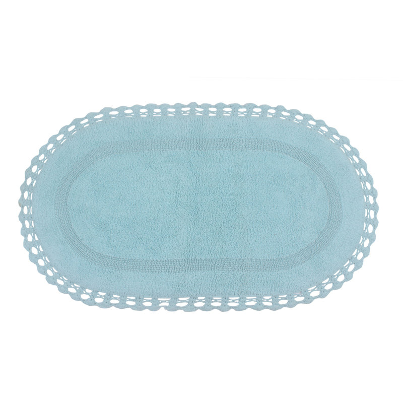 Tapis de bain doux, Aigue-marine, l 24 po x L 40 po