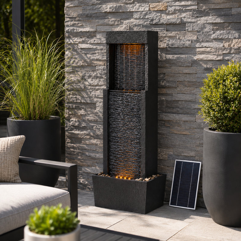 Weather Resistant Waterfall Fountain