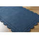 Harwich Hand Loomed Wool Blue Rug