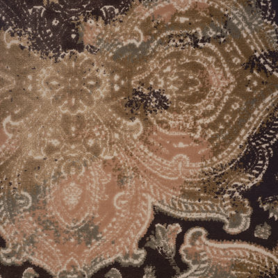 Kashmir Large Scale Frame Cut Fabric