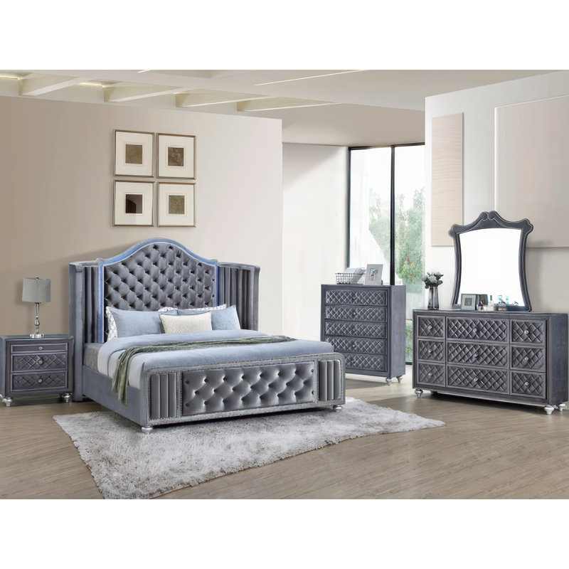 Ensemble de chambre à coucher Elexes, Grand