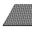 Tapis de zone noire à motifs-1103004502