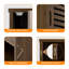 Bamboo Wall Mounted Required Bathroom Cabinet-826274300