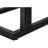 Black Metal Table For Bedroom - , Contemporary Laminate With Modern, Robust
