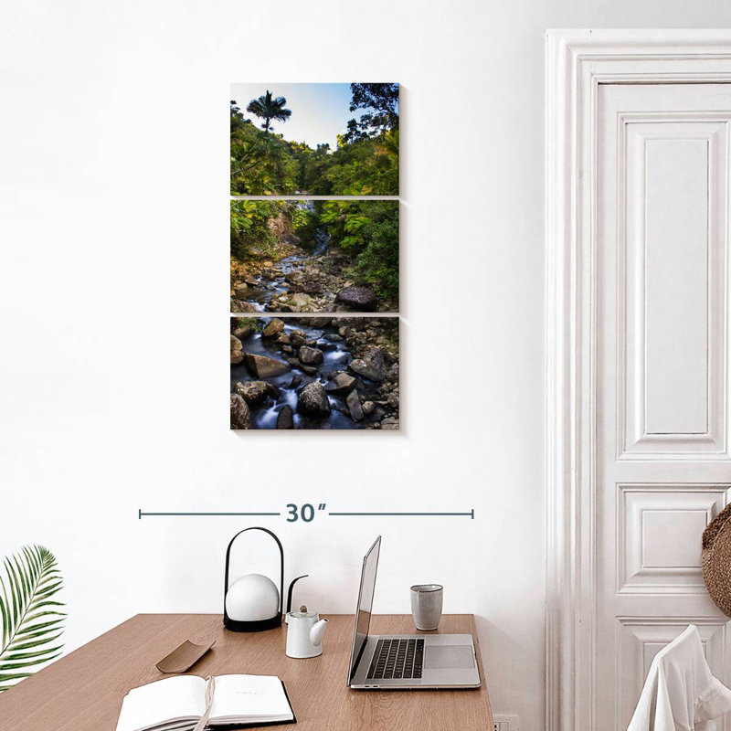 Ruisseau El Yunque, H 32 po x l 15 po