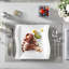 Ensemble de 6 assiettes plates Flora, 10,25 po