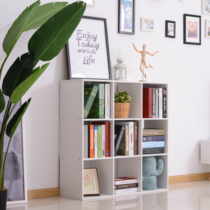 Kyrsta 91cm H x 91cm W Cube Bookcase