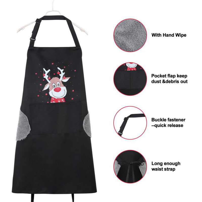 Size Christmas No Pattern Apron Sets, Small