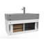 Ensemble de meuble-lavabo mural simple 36 po Nile-1583979845-1583979842-1583979849