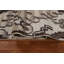 Tapis beige / brun en laine noué à la main de conception unique 5 pi 2 po x 7 pi 11 po