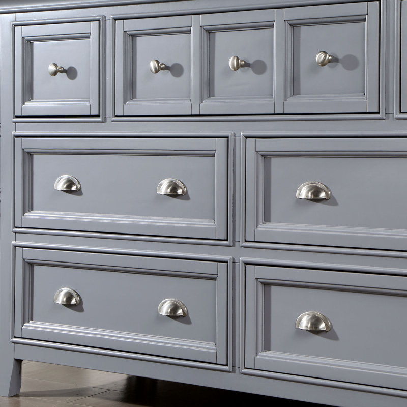 Genesha 56'' W 7 - Drawer Dresser, Gray
