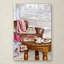 « coffee shop 2 », reproduction sur toile tendue-21938548