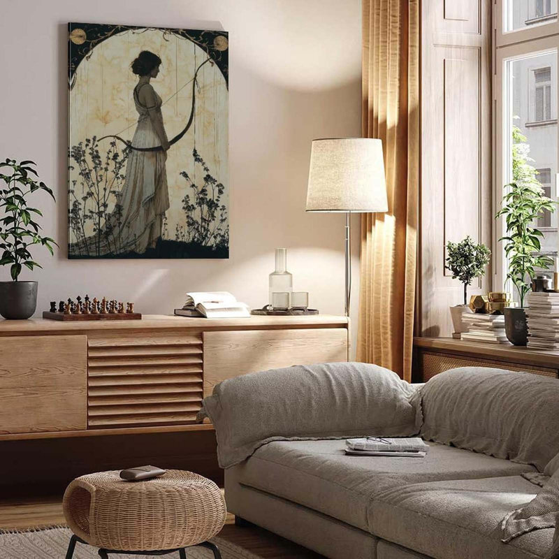 1 Piece Wrapped Canvas Wall Art