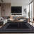 Raceland Black Non-Slip Area Rug-1916863924