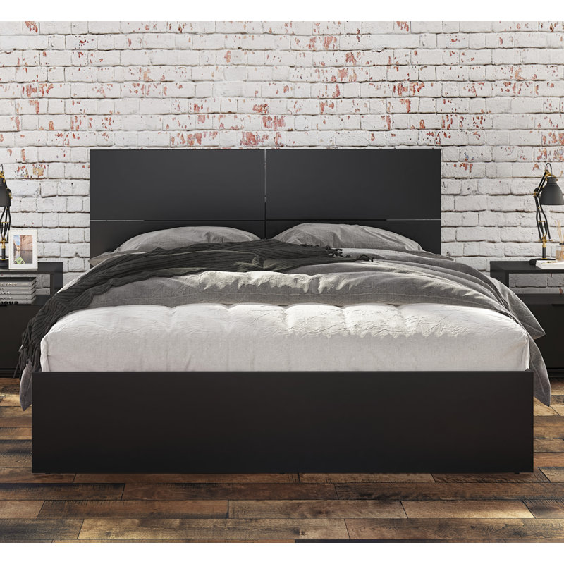 Gerace Panel Headboard, Black