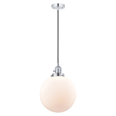 Luminaire suspendu sphère 1 lumière Lorri