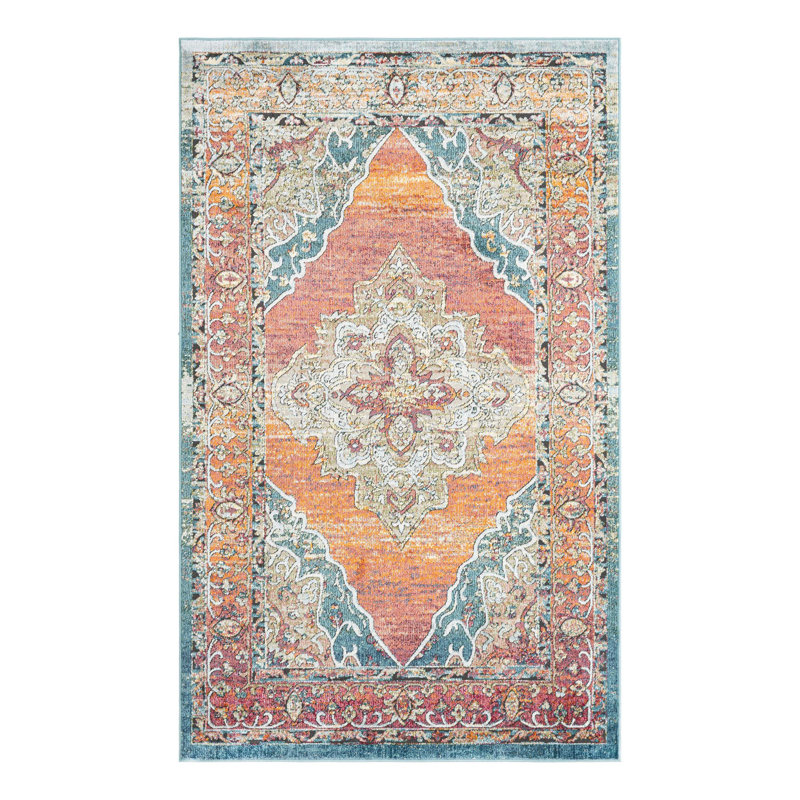 Alresford Oriental Indoor Rug, Rectangle 5'1" x 8'