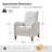 Arathi Manual Push Back Recliner with Solid Wood Spindle Legs-1062122981