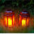 Hanging Solar Lights with Flickering Candle LED