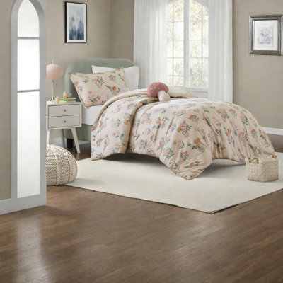 Whimsical Mushroom Garden, Microfiber Bedding Sets, Blush Multi For Cozy Home