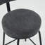 Ensemble de 2 tabourets de bar modernes pivotants (sans table)