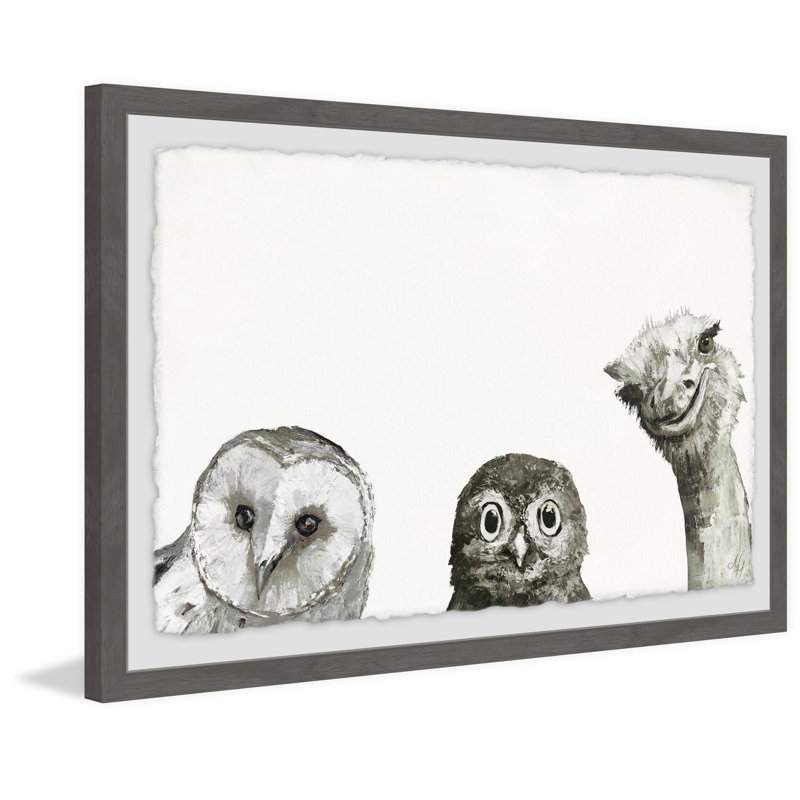 «The Big Eyes», reproduction encadrée, H 12 po x l 18 po x P 1,5 po