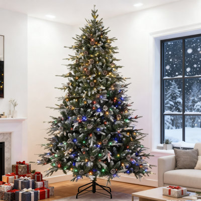 Lighted Artificial Christmas Tree
