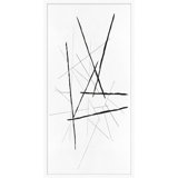 Crossing Sticks 3 Painting by Thom Filicia