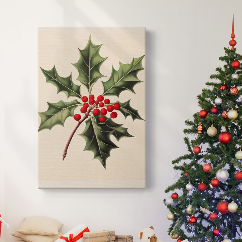 Art des Fêtes de Noël - Toile tendue avec châssis - Série 2-CCXLV, H 48 po x l 32 po