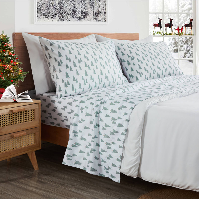 Holiday Forrest Sheet Set, Twin
