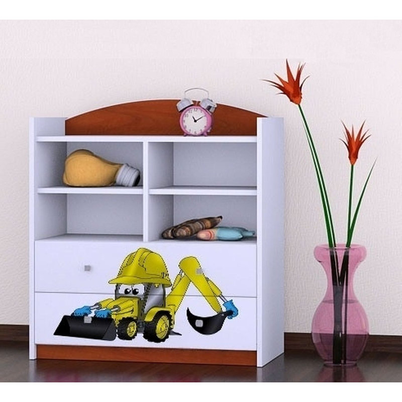 Ashlyn 86cm Cube Unit, Brown
