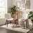 Modern Dining Chairs Faux Leather Upholstered Kitchen Chairs Side Chair With Metal Legs-117655410