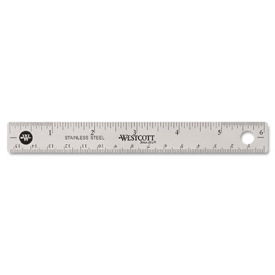Westcott Stainless Steel office Ruler