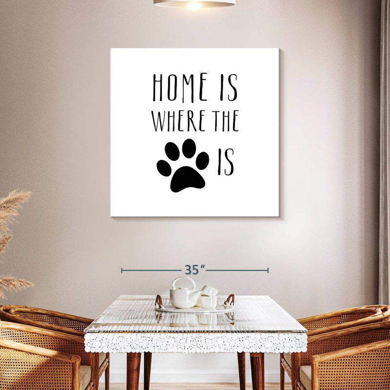 Khylige Home Is II Wall Sign, 39" H x 39" W