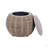 Woven Ottoman With Storage