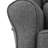 Fabien Gray Fabric Rocking Chair
