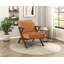 Fauteuil d'appoint en similicuir-226792349-226792320