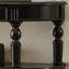 Console noire en bois massif-163452893