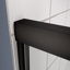 Porte de douche de baignoire, porte coulissante, avec verre trempé de 1/4 po et 56-60 po x 58 po-111950478