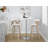 Betuel Swivel Upholstered Counter Stool-92170249-92170250