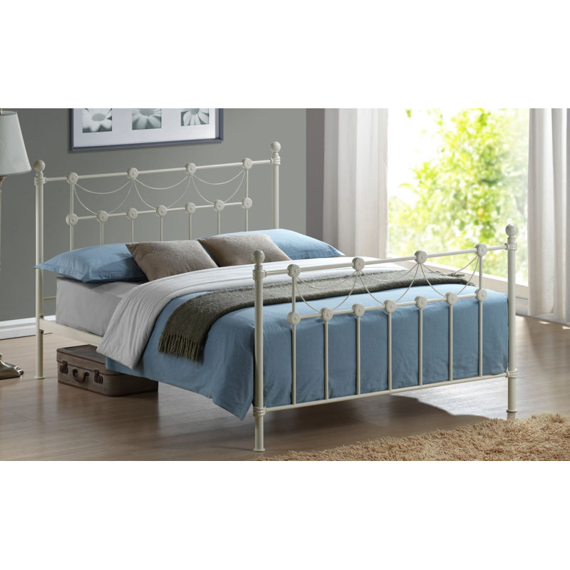 Solid Wood Bed, Double (4'6)