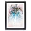 Alexanderplatz in Berlin in Abstract - Picture Frame Painting Print-55683047-55683048