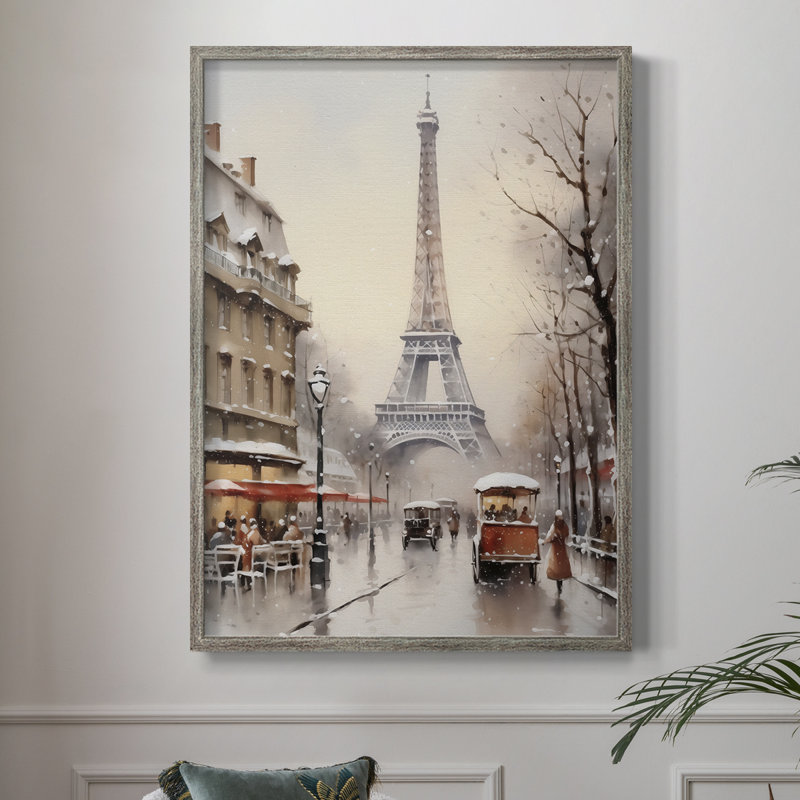 «Christmas Holiday Art DLXVII», reproduction d'art encadrée - bois massif, H 11 po x l 9 po